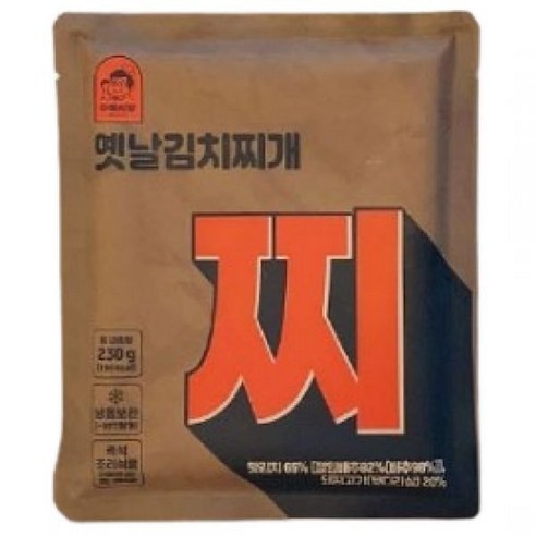 옛날 돼지고기 김치찌개 230g, 230g, 5개