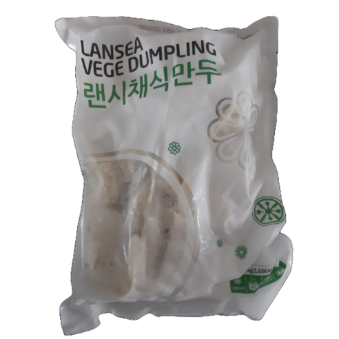 랜시푸드 채식만두 (20g x 50입 1kg) 2봉, 20g, 2개