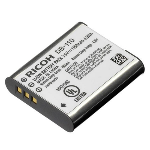 리코gr3x 리코 RICOH Rechargeable Battery DB-110 GR3 GR3x 전용배터리, 1개