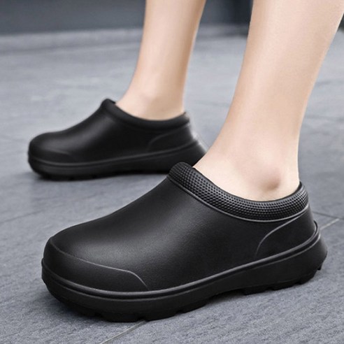 베리슈 남녀공용230-275 발편한 기능성 다용도 앞막힘 슬리퍼 실내화 미끄럼방지 주방화 방수 조리화 식당 위생화 안전화 신발