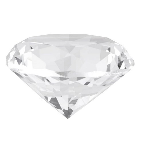 60mm 크리스탈 다이아몬드 돌 둥근 기계 - 컷 크리스탈 다이아몬드 큰 라인 석 클리어 유리 인공 크리스탈 쥬얼리