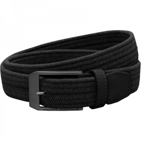 Under Armour Mens Braided Golf Belt, White, 38, 1개