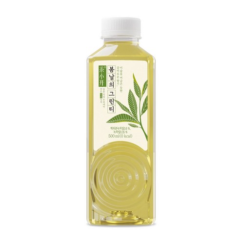 봄날의 그린티, 1세트, 6개입, 500ml