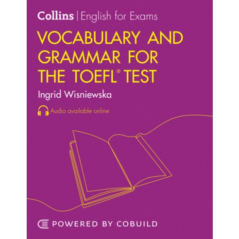 (영문도서) Vocabulary and Grammar for the TOEFL Test Paperback, Collins, English, 9780008597931