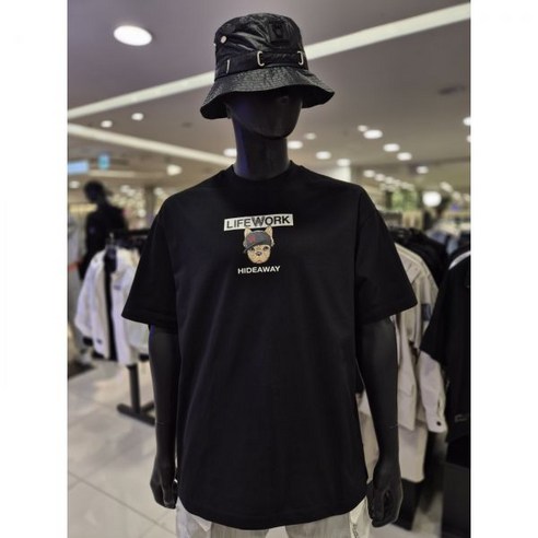 (라이프워크 공용) 뉴 코인와펜 양면지 반팔 티셔츠 LW245TS971 40 BLACK (671449 ) Best Top5 9 라이프워크 빅 라도그램 힙독 반팔 티셔츠 LW 232TS408 -40 백화점 아울렛 (3311744)