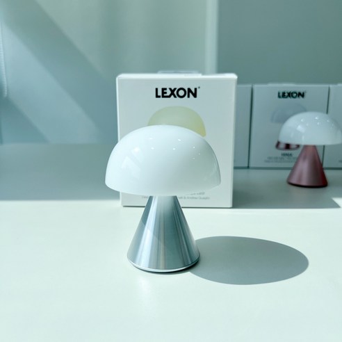 렉슨 (LEXON) 미나 수유등 S MINA 무선 무드등 LH60, 실버(LH60MX)