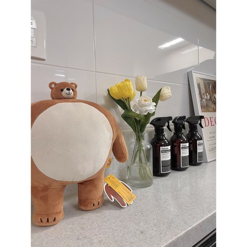 귀여움과 볼륨감이 조화를 이루는 비보베어 소두곰인형