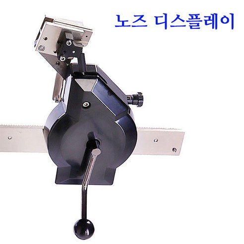 [우리컴퍼니] 테니스 배드민턴 수동 스트링 거트 머신 줄교체 와인딩 라켓 텐션 측정기, 1개