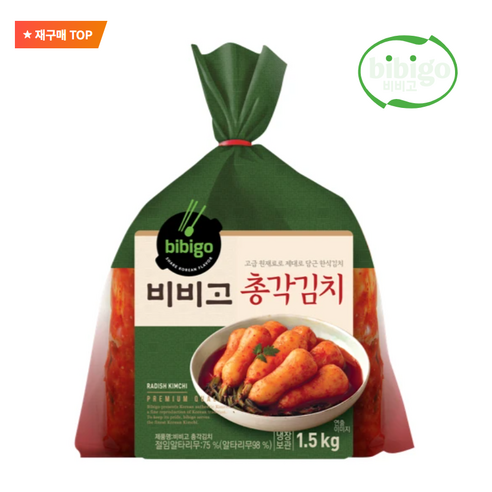 비비고 총각김치 1.5kg, 1개