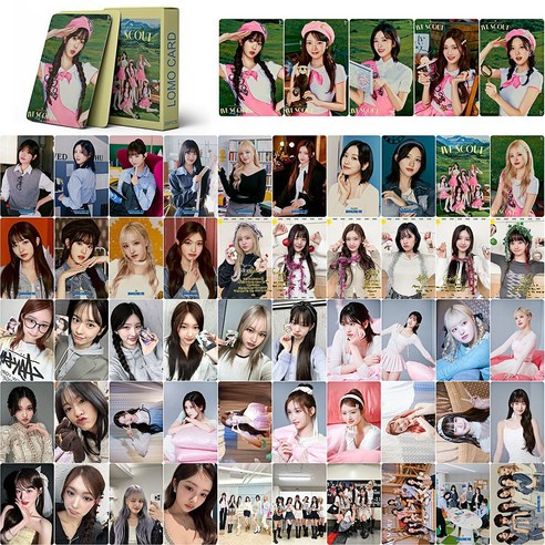 오커린 아이브 포토카드 IVE_SCOUT 55장 IVE 아이돌 굿즈 포토카드, 4