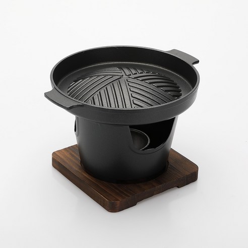 뉴비아 프리미엄 미니화로 NEWVIA-MB1000 싱글, 17cm x 17cm x 2.0cm, 1개