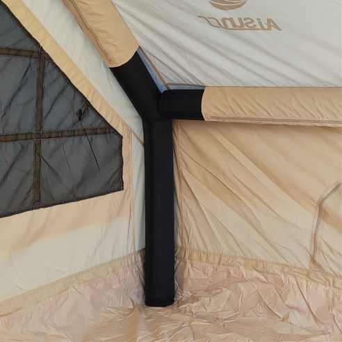 AISUNSS 에어텐트 6.3 면 리빙쉘텐트는 멋스러운 디자인과 편안한 분위기를 연출할 수 있는 대형휴대형 텐트입니다.