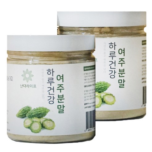 난다라이프 국산 여주분말 가루 120g, 2개