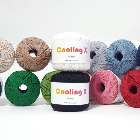 여름날의 청량함을 담은, 쿨링X 낙양모사 면실로 만드는 특별한 소품 쿨링엑스