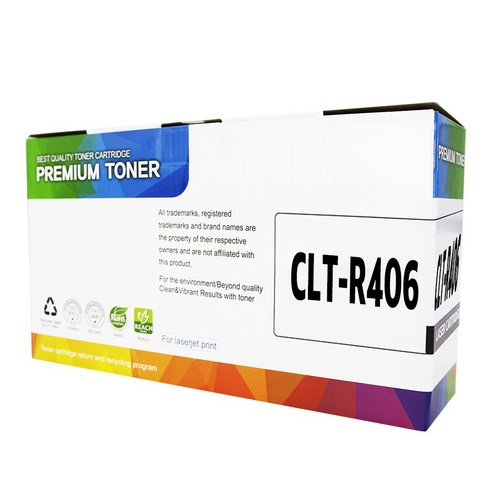 합리적인 가격으로 되살아나는 선명한 인쇄 품질, 삼성 CLT-R406 호환 드럼