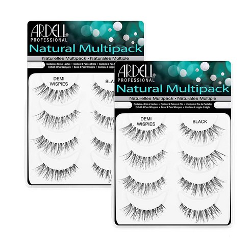 아델 내추럴 래쉬 4쌍, Demi Wispies black, 2개