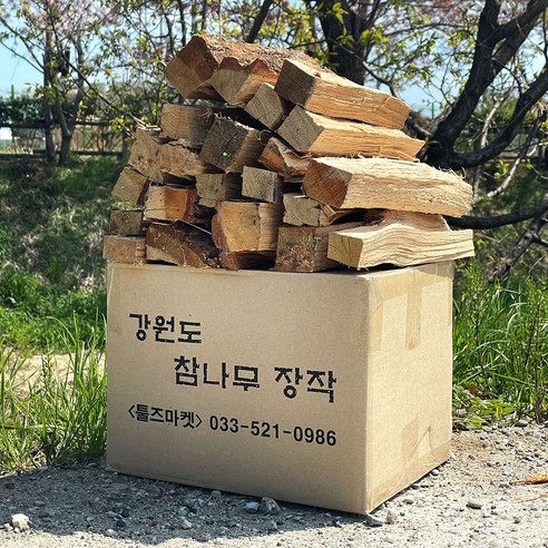 SN월드 참나무장작, 10kg, 1개