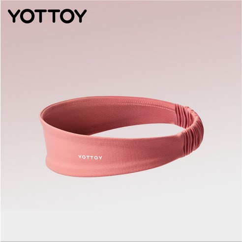 YOTTOY 요토이 스포츠 런닝 여성 헤어밴드 쫀쫀이 빠른 땀흡수 5가지컬러, 1개, 코랄