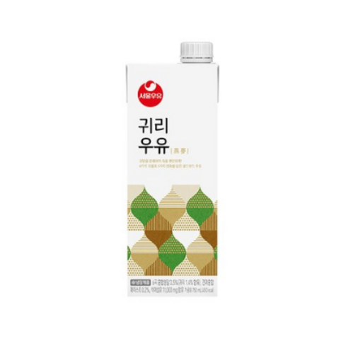 서울우유 귀리우유 750ml X 4개 4팩