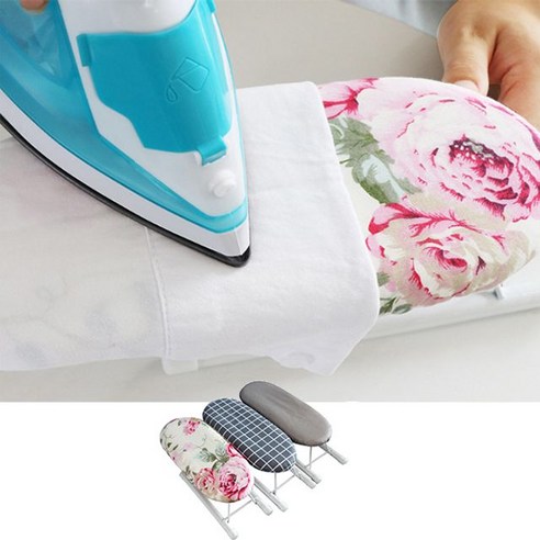 미니 다리미판 스탠드 접이식 죄식형 휴대용 우마 다람판 겸용 좌식 어깨 접이식 리미 다 미니 판, 플라워