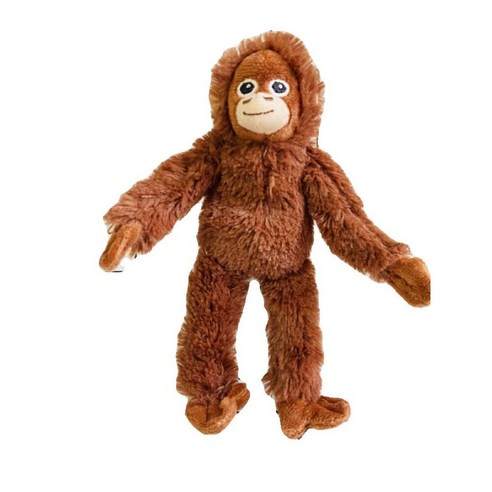 브라운-비즈 체인 원숭이 열쇠고리 미니 애착인형, 약 20cm 
인형