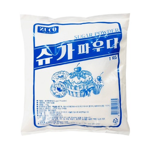 신광 슈가파우더 1kg 슈가파우다 ZUCO, 1개