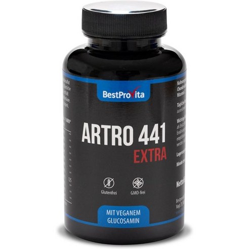 BestProvita Artro 441 엑스트라캡슐 골캡슐 120개 골 내추럴제, 120 stück (1er Pack), 1개, 120정