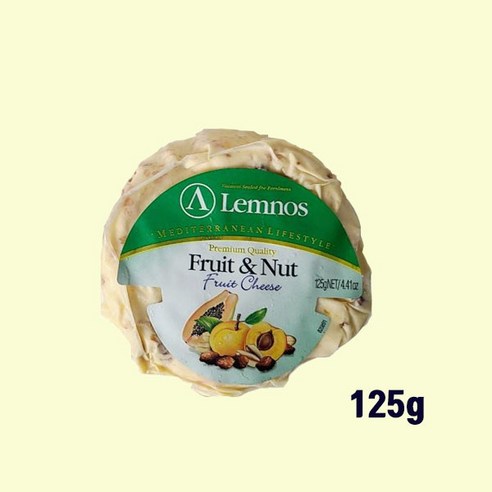 램노스 호주 푸르츠앤넛츠 과일치즈125g6개, 6개, 125g