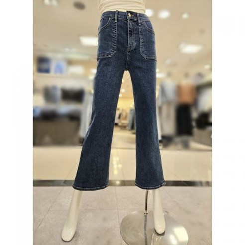 올리브데올리브 아웃 포켓 세미 부츠컷 데님 팬츠J4SL157