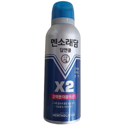 멘소래담 딥앤쿨 에어로솔 파스 150ml 1개