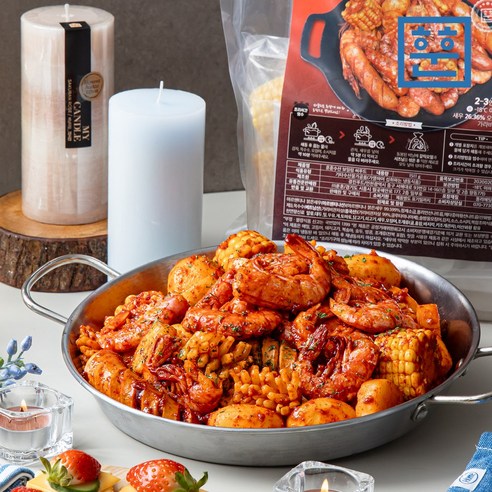 집에서 간편하게 즐기는 레스토랑 분위기, 훈훈수산 보일링 씨푸드 SET