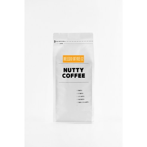 NUTTY COFFEE 에티오피아 예가체프 G2 산미있는 원두커피, 1개, 1kg