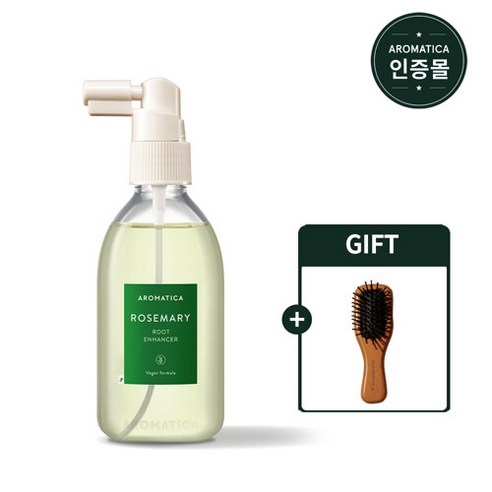 아로마티카 *추가쿠폰*[아로마티카] 로즈마리 루트 인핸서 100ml [GIFT]우드브러쉬S, 1개