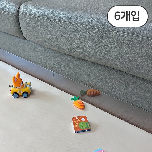 투명한 디자인으로 깔끔한 공간을 완성하는 니즈팩 쇼파 밑 가림막