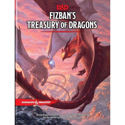 Fizban Treasury of Dragons Dungeon Book Dungeons, Physical Book