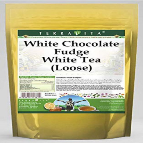 White Chocolate Fudge White Tea (Loose) (8 oz ZIN: 542384) - 2 Pack, 1개