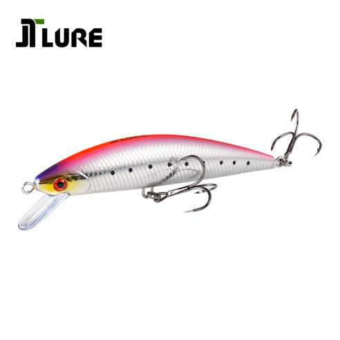 12cm 42g Pin Tail Sinking Minnow Fishing Lure for Surf Saltwater Long Casting Fishing Tackle JT9222, JTD201