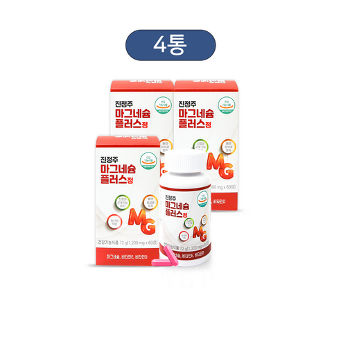 진정주 마그네슘 플러스정(60정)