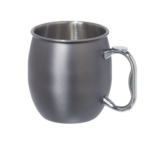 OGGI 스테인리스 스틸 모스크바 뮬 머그컵 590ml, 1개, Slate Gray