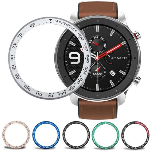 Amazfit GTR 스마트 워치용 멘탈 케이스 42mm 47mm 쉘 보호 범퍼 액세서리 긁힘 방지 베젤