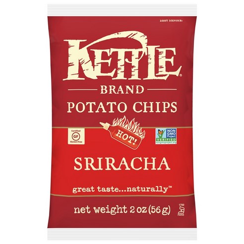 케틀브랜드 포테이토 칩, Sriracha, 56g, 1개