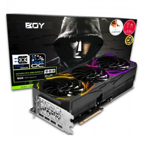 [갤럭시 공식 인증점] 갤럭시 BOY 지포스 RTX 4080 SUPER SG OC D6X 16GB