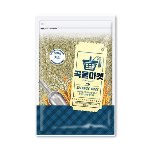 곡물마켓 차좁쌀 500g (박스포장), 5개