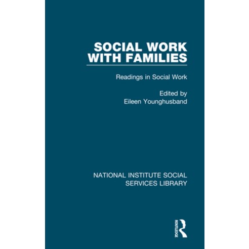 (영문도서) Social Work with Families: Readings in Social Work Volume 1 Paperback, Routledge, English, 9781032059334