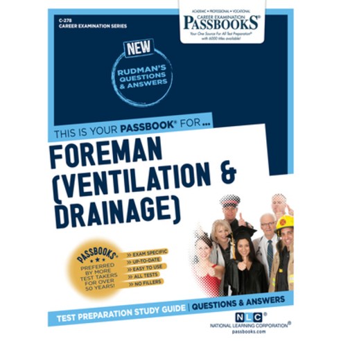 Foreman (Ventilation & Drainage) Volume 278 Paperback, Passbooks, English, 9781731802781