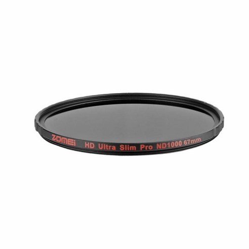 Zomei 10-stop 울트라 슬림 HD ND1000 중립 밀도 ND 필터 58-82mm, 67mm, 설명, 광학 유리