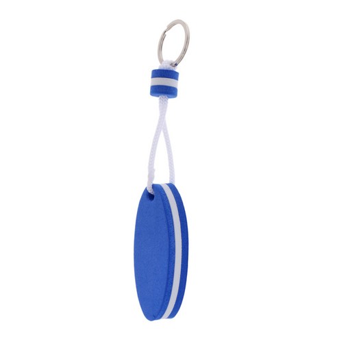열쇠 고리 열쇠 고리 열쇠 고리 플로팅 펜던트 선물, 블루 서핑 보드, 8x5cm, EVA