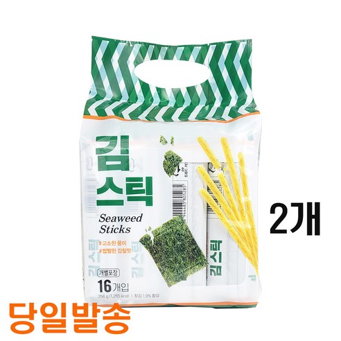 김스틱 과자 김스낵 256g 3개, 1개, 1g