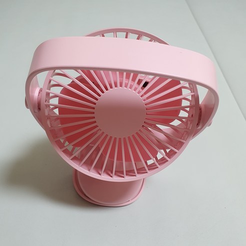 360도 회전 클립형 유모차 선풍기 거치대, 핑크, 우리컴쿠팡 핑크
