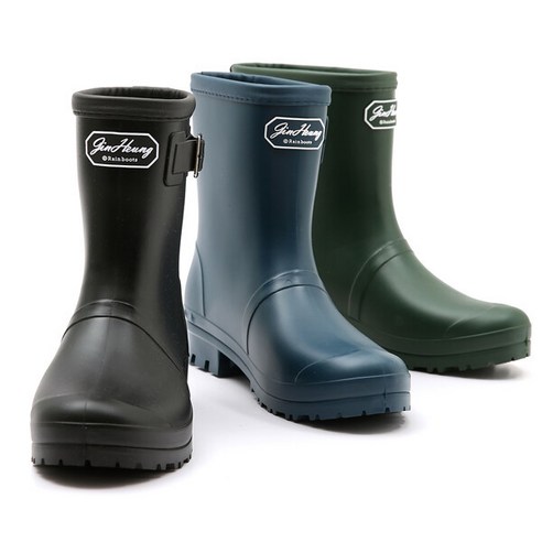 국내제작/ 여성여자 여름 장마철 장화 하프 미들 레인부츠 3.5cm sjla-3 637751